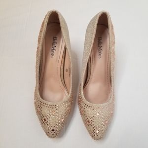 Bellamarie Rhinestone Pump Heels Size 7 1/2